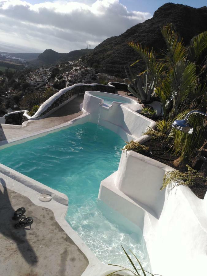 Villa Vilna House With Private Pool, Jacuzzi And Garden -Optional Pool And Jacuzzi Heating à Agaete  Extérieur photo